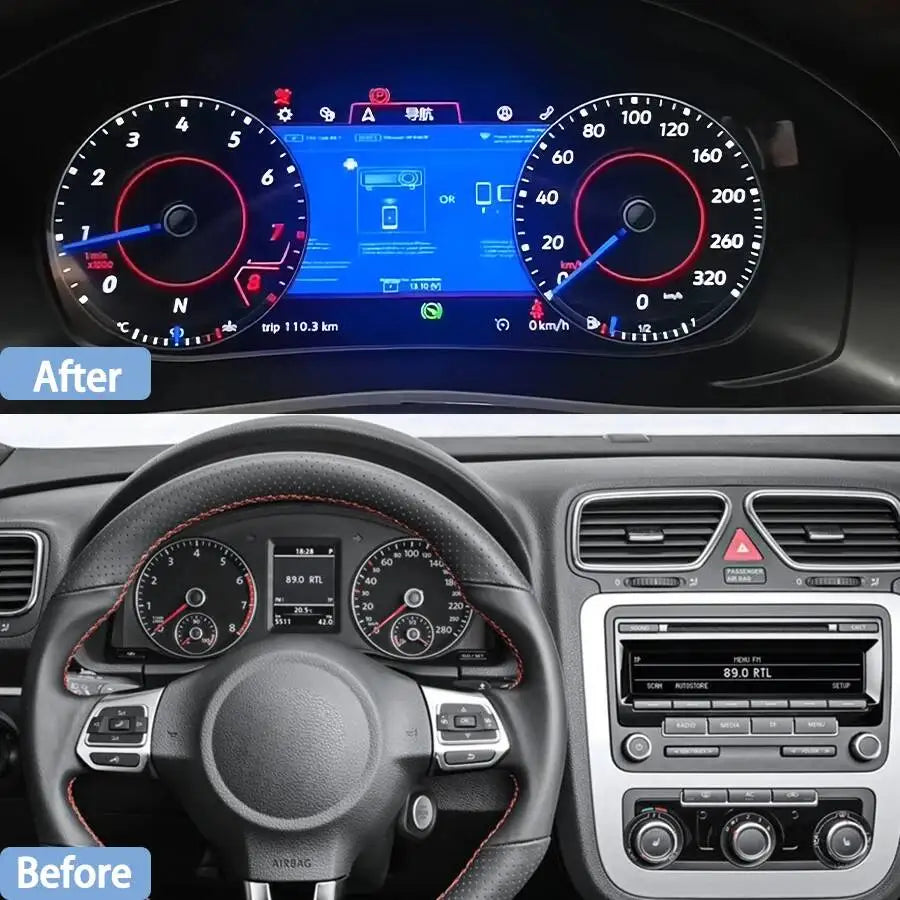 LED Interior Light Kit for VW 2005-2016 - Canbus Error-Free Interior Bulbs