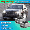 Xenon HID Car Bulb 35W Headlamp 6000K Headlight For BMW X1 E84 2008 2009 2010 2011 10000LM