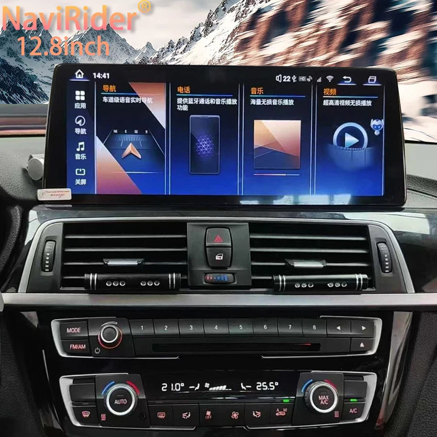 Android 14 Stereo for BMW 3 4 Series F30 F31 F32 F33 F34 F36 M3 F80 M4 F82 F83 NBT EVO 201