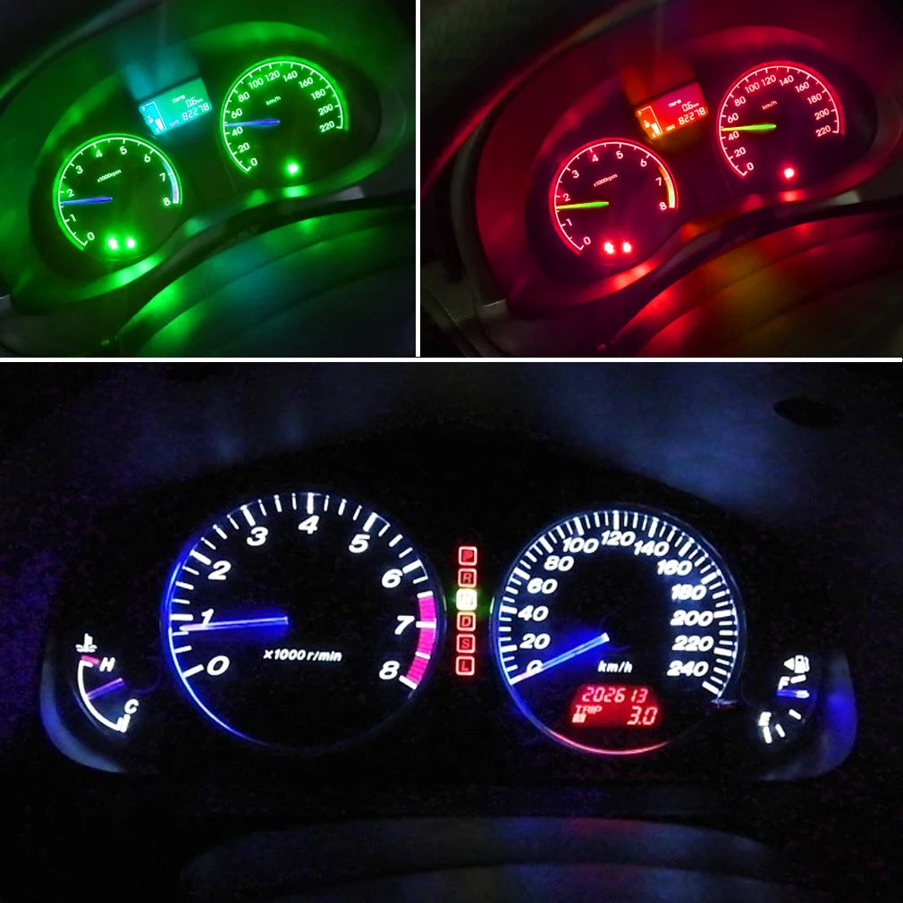 10-Piece LED Interior Light Kit for T4 - Canbus Error-Free Interior Bulbs