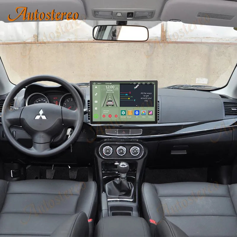 Carplay 13 Inch Auto Stereo Android 13 For Mitsubishi EVO 2007-2017 Car GPS Navigation Mul