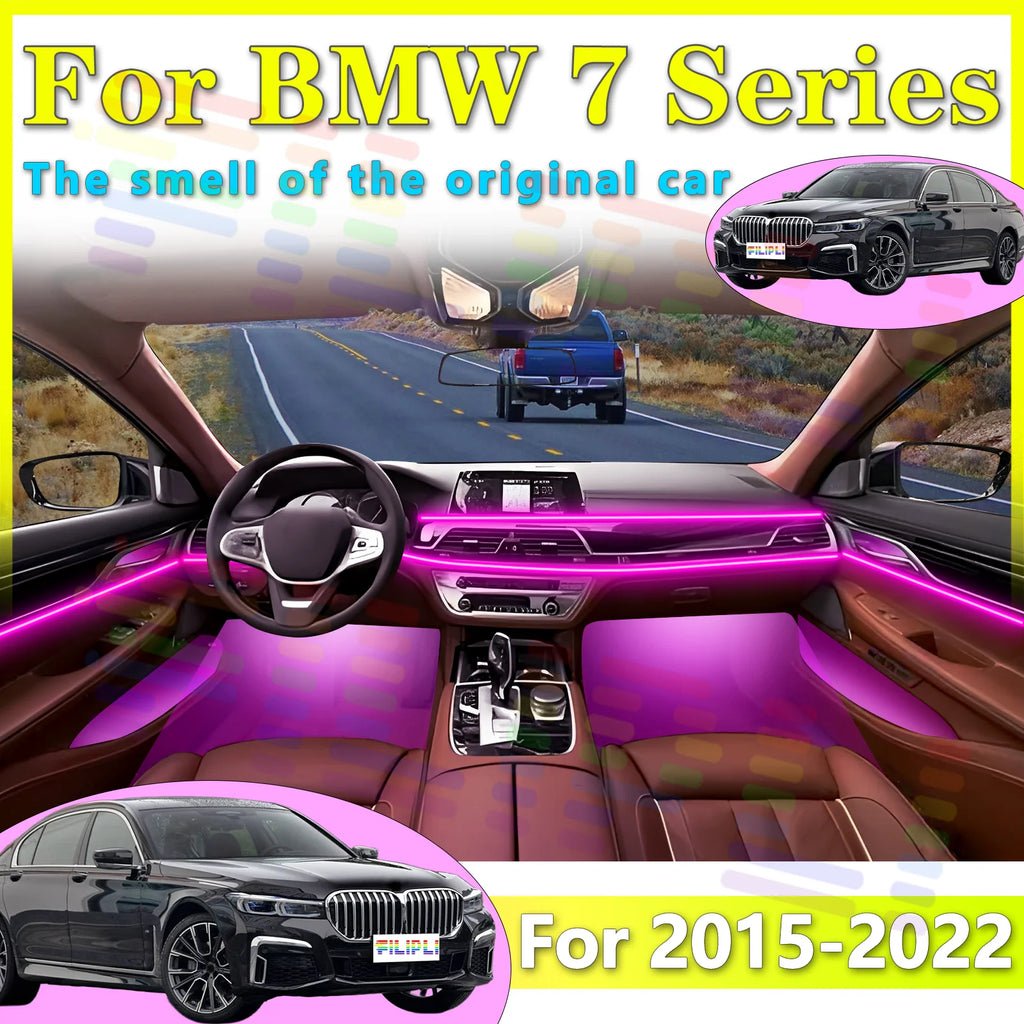 RGB - Ambient Light - for BMW G12 G11 - App Control - Car Interior Lighting | AUTOKITSHOP