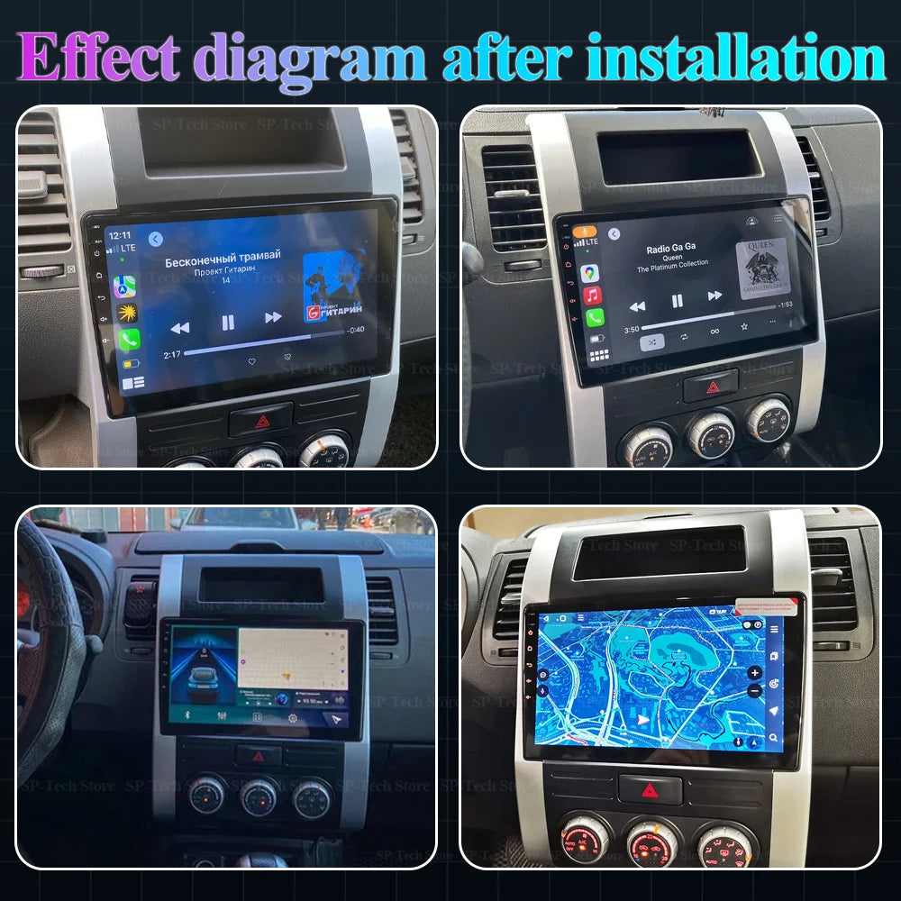 Carplay For Nissan X Trail T31 2007-2013 Car Radio Multimedia Video Player Navigation Ster | AUTOKITSHOP