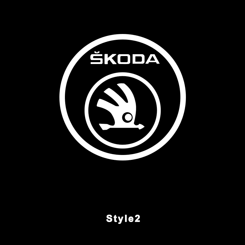 Skoda Compatible Car Door Welcome Lights