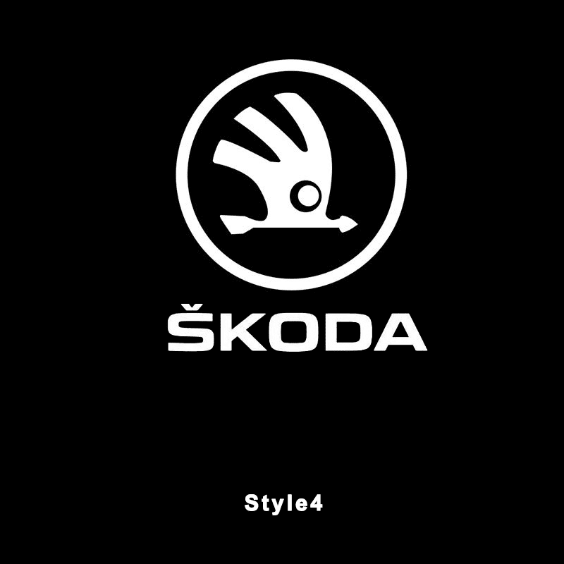 Skoda Compatible Car Door Welcome Lights