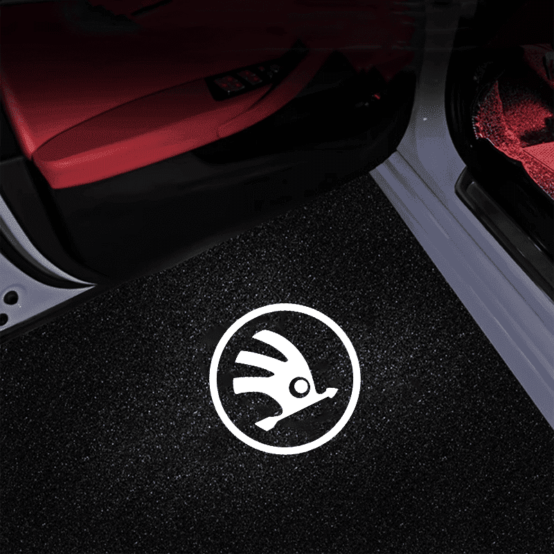 Skoda Compatible Car Door Welcome Lights