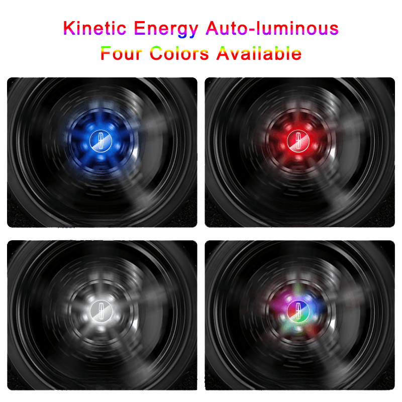 Suitable For Lincoln Magnetic Suspension Hub Caps & LED Suspension Luminous Wheel Hub Lights
