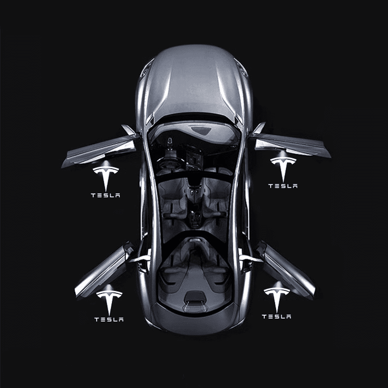 Tesla Compatible Car Door Welcome Lights