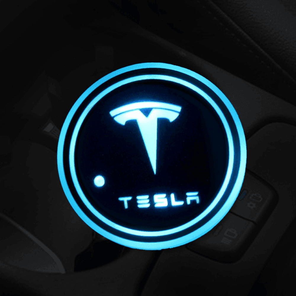 Tesla Exclusive LED Cup Holder Light