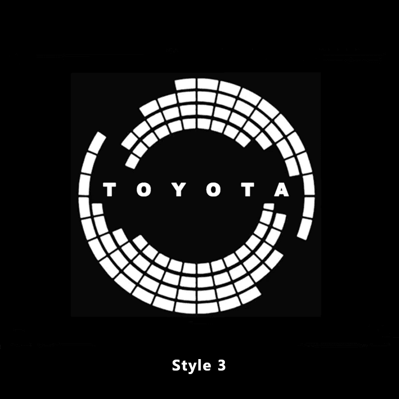 Toyota Compatible Car Door Welcome Lights
