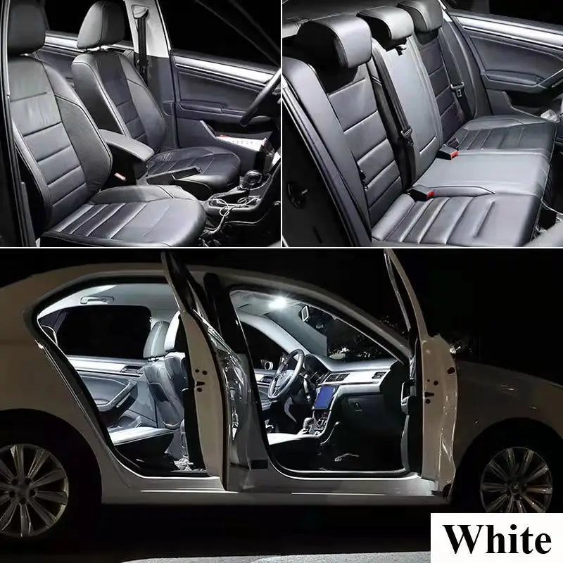 10-Piece LED Interior Light Kit for Volkswagen VW Polo MK6 VI AW1 BZ1 - Canbus Error-Free Bulbs | AUTOKITSHOP