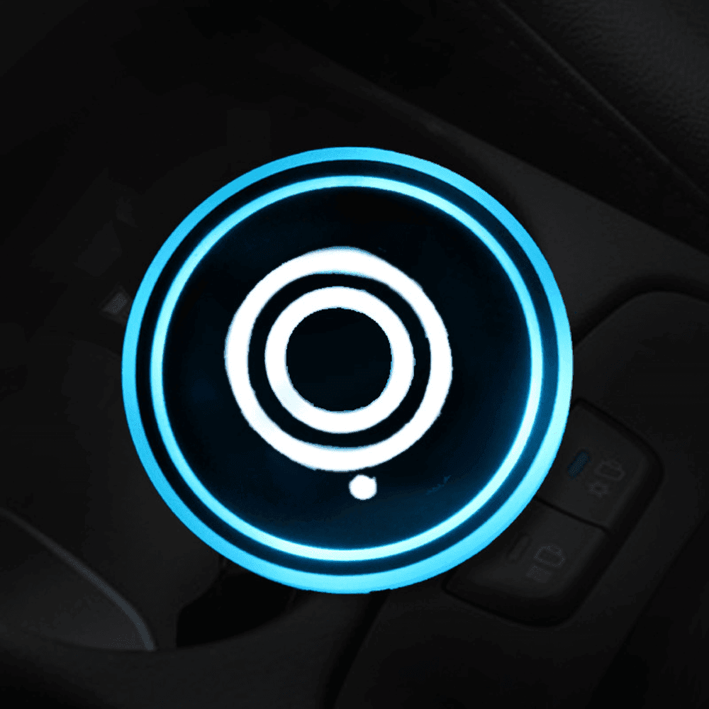 Universal Car LED Cup Holder Light