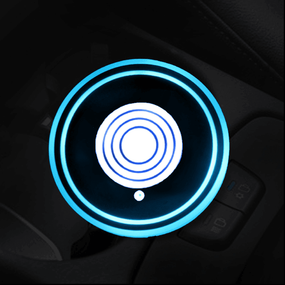 Universal Car LED Cup Holder Light