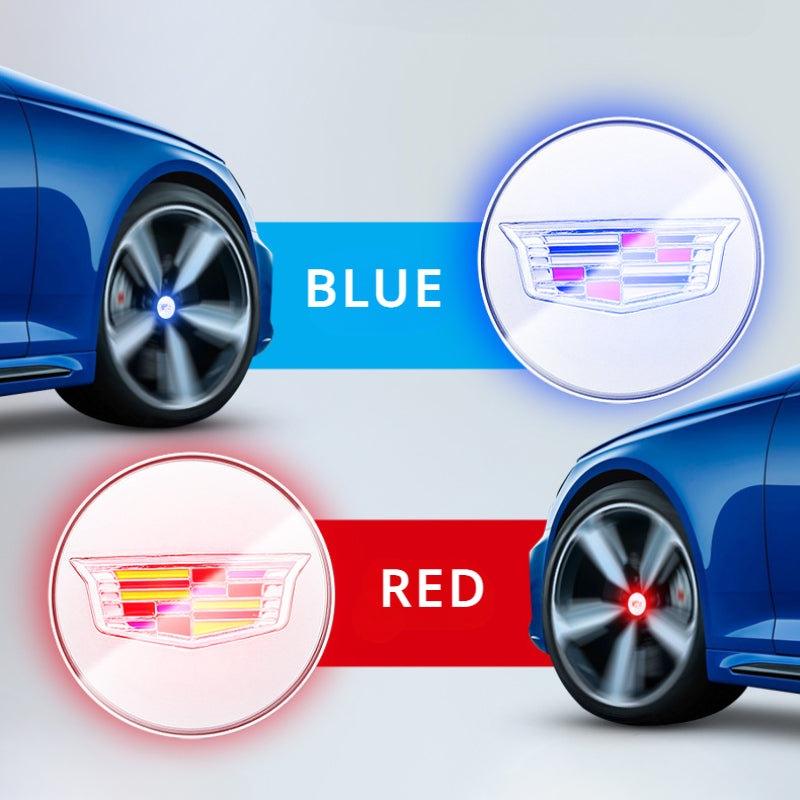 Suitable For Cadillac Magnetic Suspension Hub Caps & LED Suspension Luminous Wheel Hub Lights