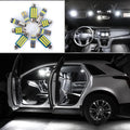 17-Piece LED Interior Light Kit for Mitsubishi Pajero Montero Shogun 3 V60 V68 V73 V75 V77 2000- 2006 - Canbus Dome M...