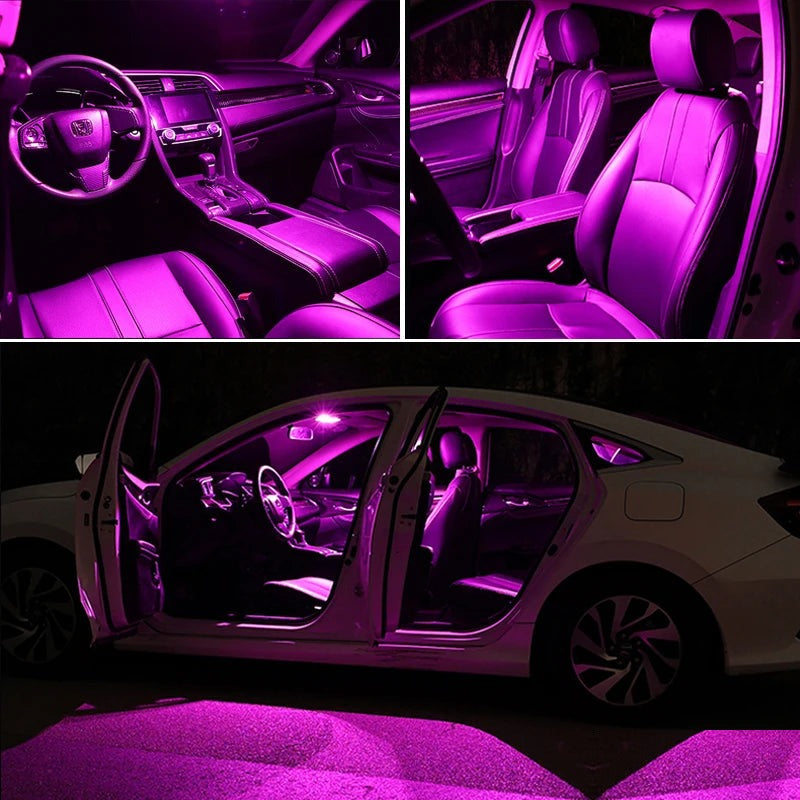 AutoKitShop 18Pcs Canbus LED Interior Plate Light Kit For BMW 3 Series E46 Compact 2001 2002 2003 2004 2005 Door Foot Luggage Bulb
