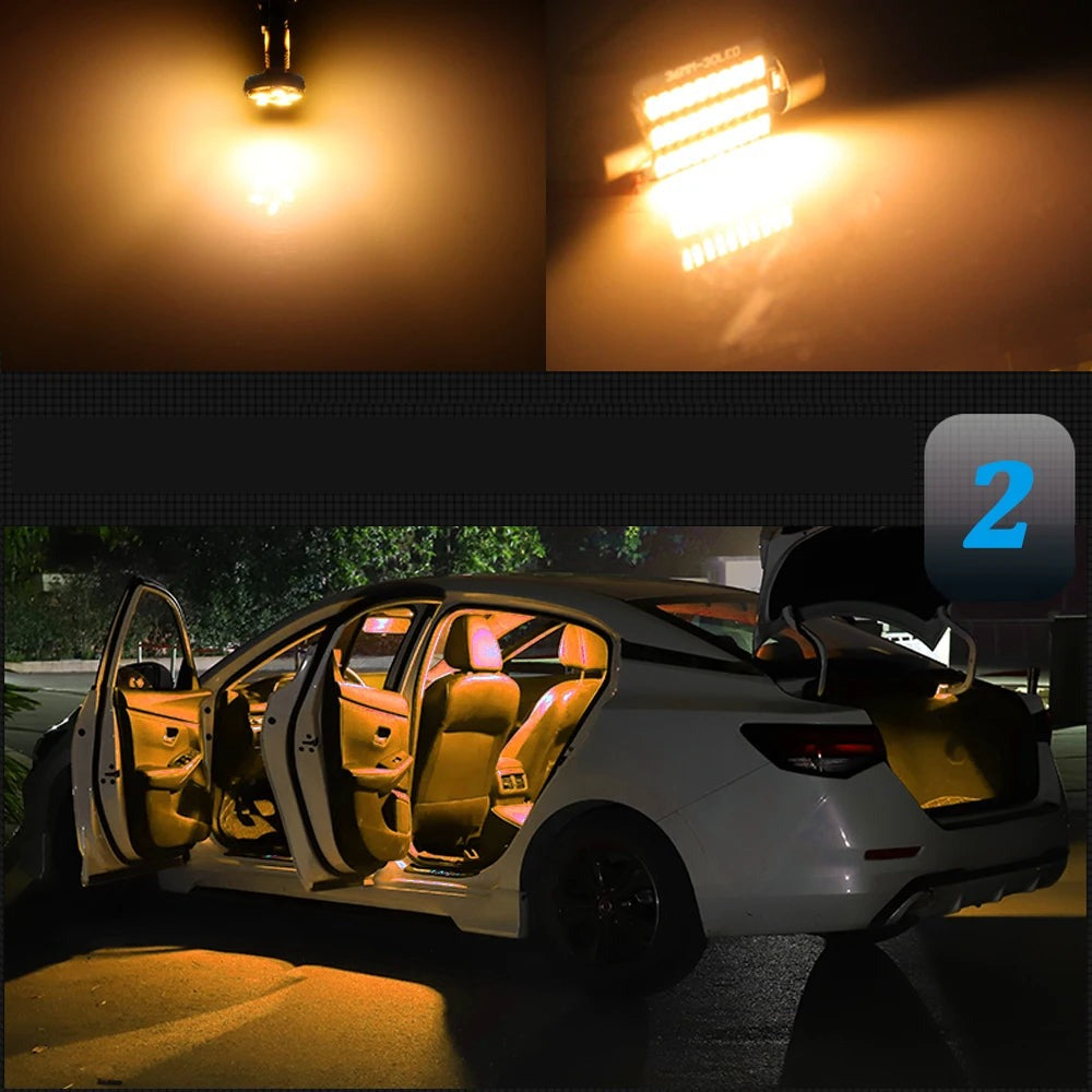 LED Interior Light Kit for Skoda Superb 1 2 3 3U 3T 3V3 3V5 Fabia Octavia MK1 MK2 MK3 A5 A7 6Y NJ3 NJ5 Rapid - Canbus...